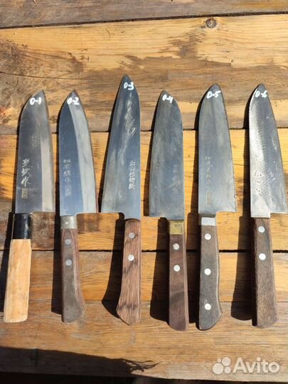Японские кухонные ножи ламинаты
