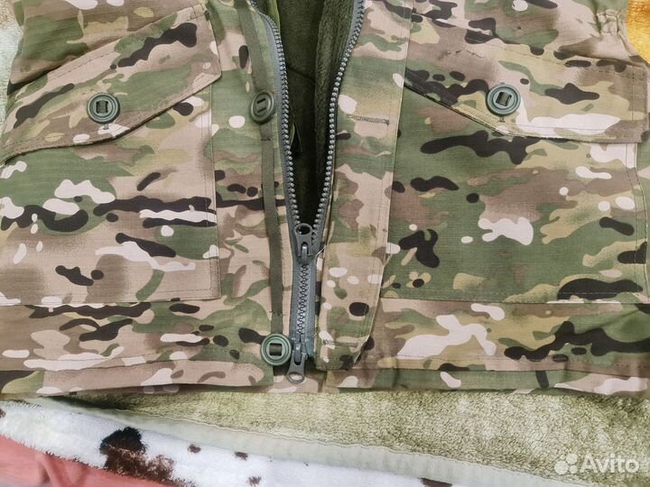 Защитный костюм, зимний, флис