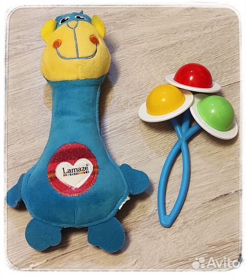 Пакет игрушек погремушек грызунков для малыша