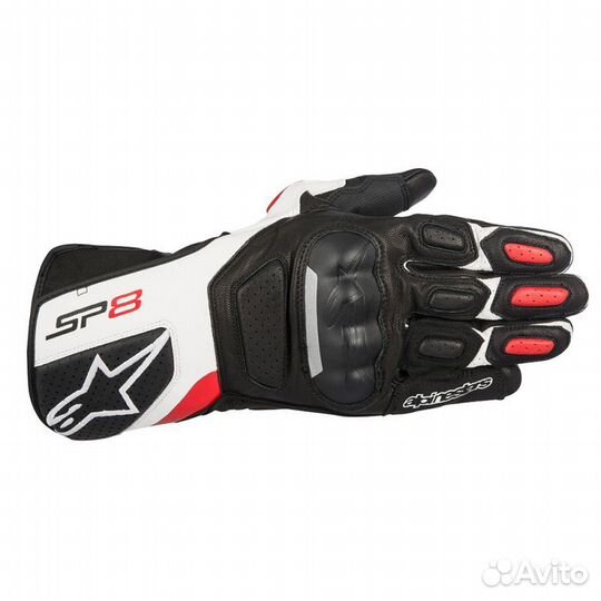 Мотоперчатки кожаные SP-8 v2 Alpinestars размер М
