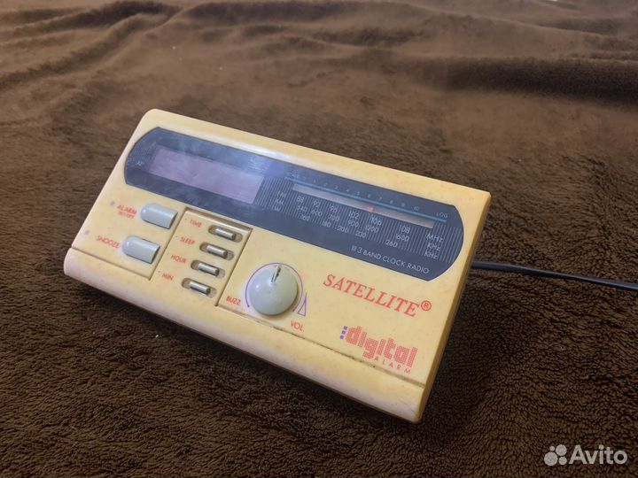 Satellite digital alarm радио-двухдиапазонный