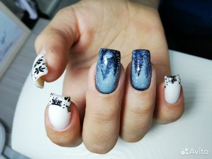 Маникюр,педикюр,наращивание