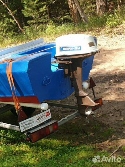 Лодочный мотор ветерок 8м