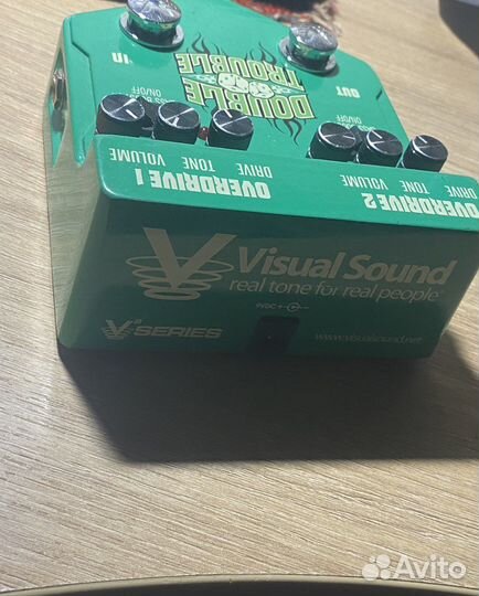 Double trouble overdrive Visual Sound V2