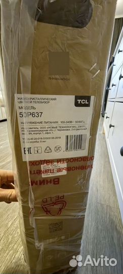 Новый смарт телевизор TCL 50P637