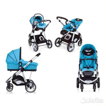 Коляска 3 в 1 Италия brevi в идеальном состоянии