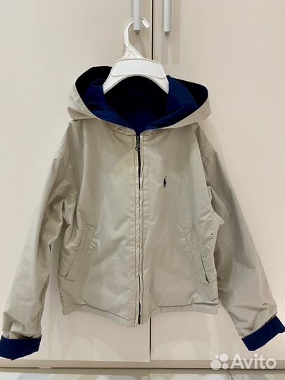 Ralph lauren ветровка двухсторонняя на 7-9 лет