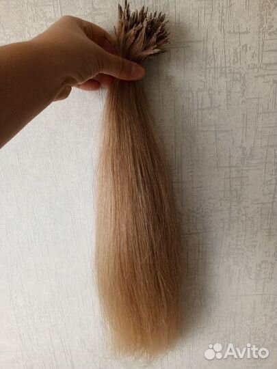 Волосы для наращивания натуральные бу 53 см