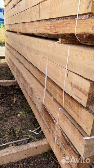 Брус естественной влажности 2 сорт 200х200х6,0