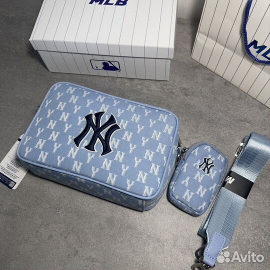 Сумка мессенджер MLB monogram