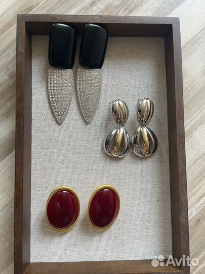 Серьги saint laurent