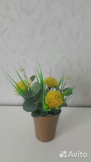 Искусственные цветы для декора