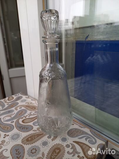 Графин с пробкой стекло 500мл