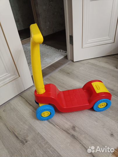 Самокат детский 4х колёсный бу