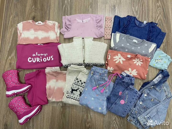 Вещи пакетом на девочку