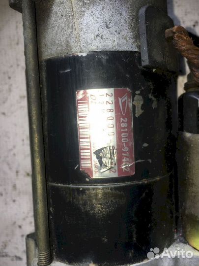 Стартер K3-VE Toyota Cami J102E 2810097402