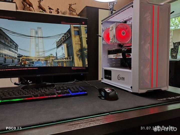 Игровой топ комп RTX3070 Ti+ Intel I5 12400F