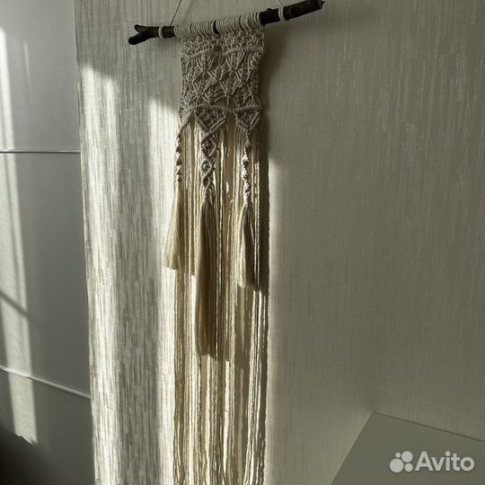 Панно макраме, декор