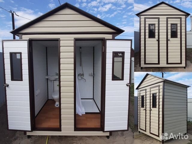 Туалеты с душем раздельные и совмещенные под ключ купить в Домодедово ...