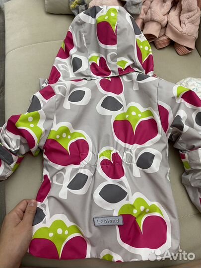 Куртка ветровка для девочки 86-92