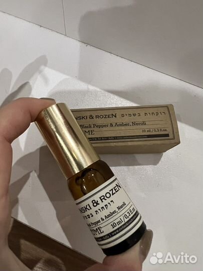 Духи Zelinski rozen black pepper