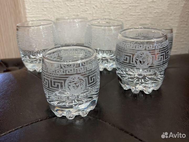 Фирменные бокалы Martini, Bohemia и др