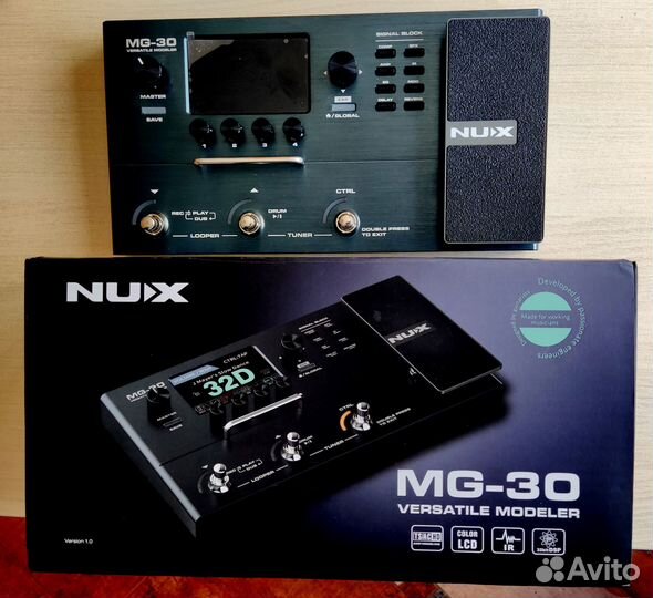Гитарный процессор NUX MG-30