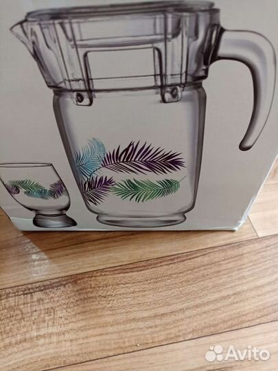 Набор графин и 6 стаканов