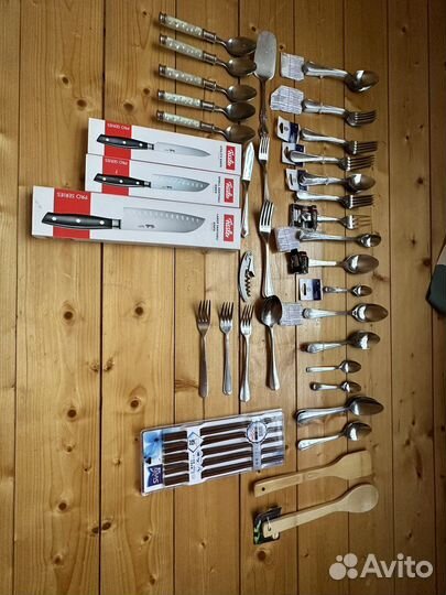 Набор вилок и ложек