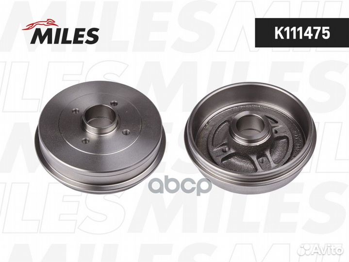 Барабан тормозной (d203mm) renault logan/clio/M