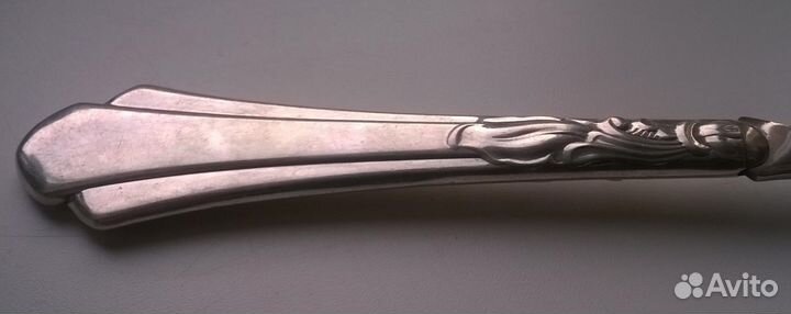 Серебряная сервировочная ложка Дания 1951 года