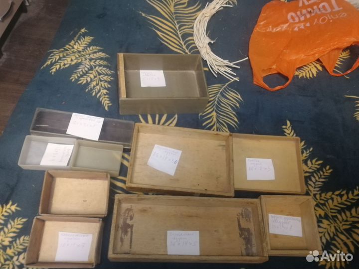 Лотки поддон для инструментов деревянные СССР