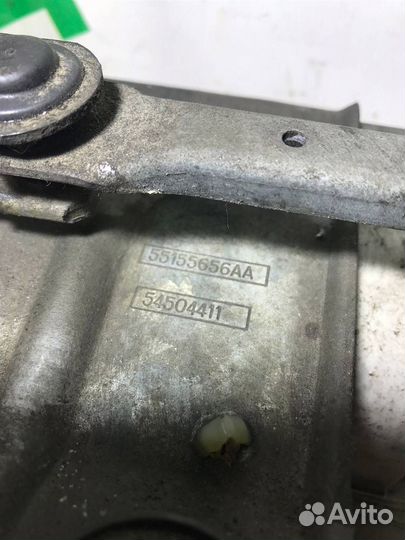 Трапеция стеклоочистителей с мотором(в сборе) Jee