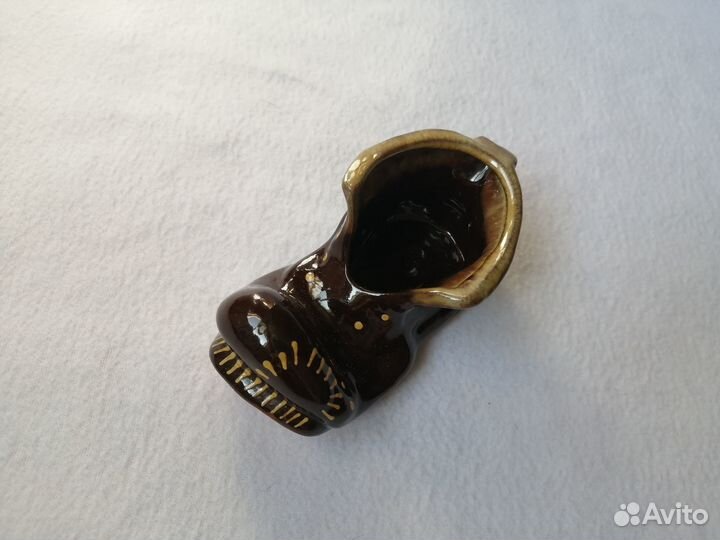 Пепельница в форме башмака СССР