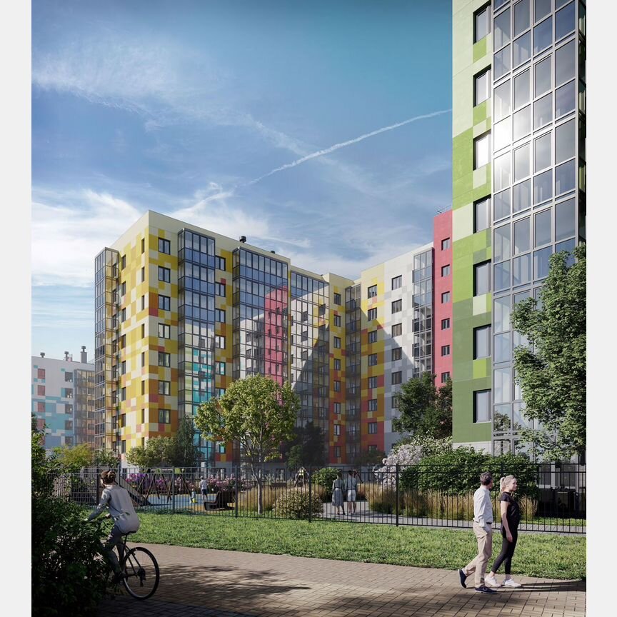 3-к. квартира, 75,9 м², 7/9 эт.
