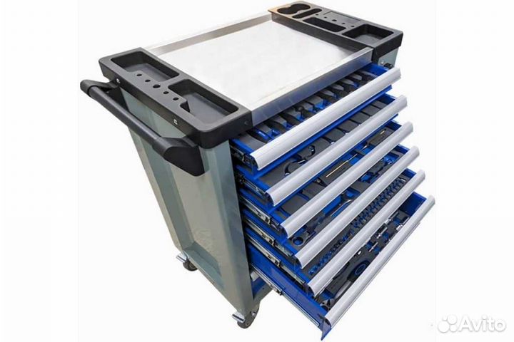 Тележка инструментальная с инструментом 256 предм