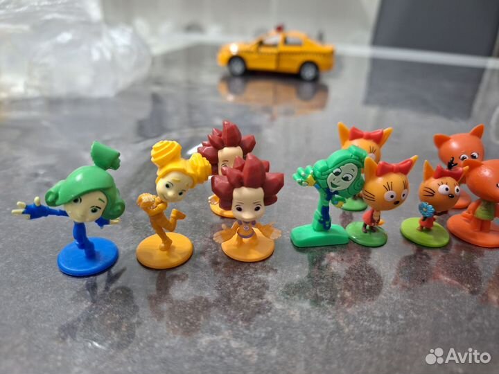 Игрушки чупа-чупс Мимимишки,Фиксики,Три кота,Буба