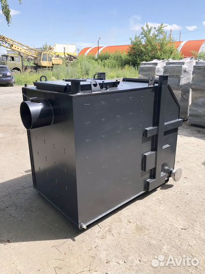 Твердотопливный котел длительного горения