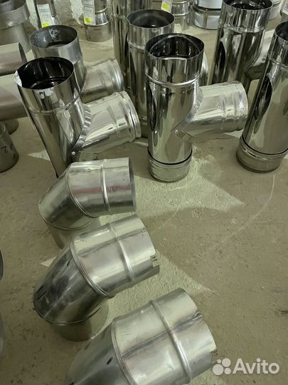 Труба на дымоход, Сэндвич-трубы из нержавейки