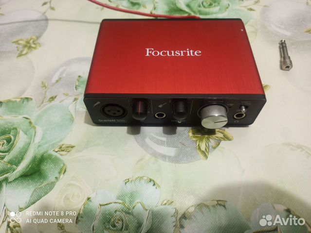 Звуковая карта focusrite scarlett