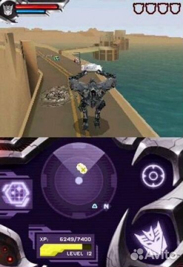 Transformers Decepticons, б/у, английский (DS)