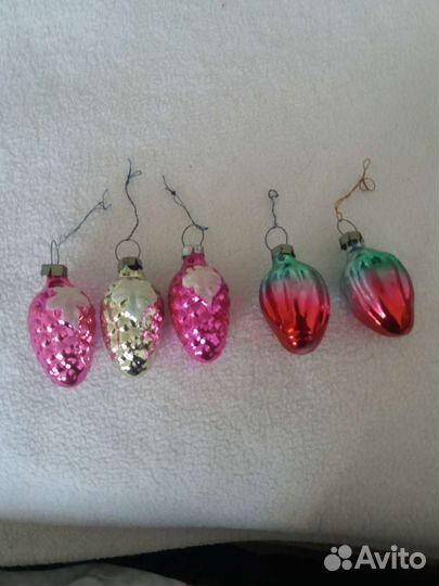 Елочные игрушки СССР