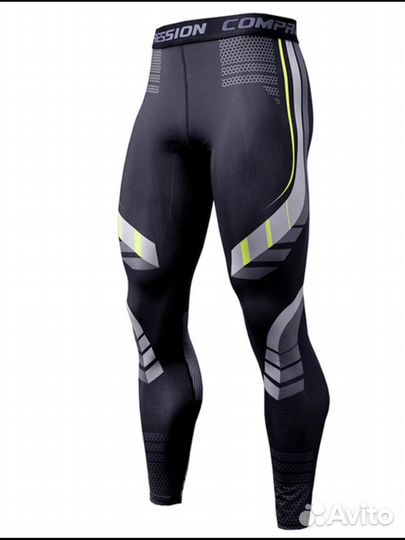 Мужские тайтсы для бега или фитнеса