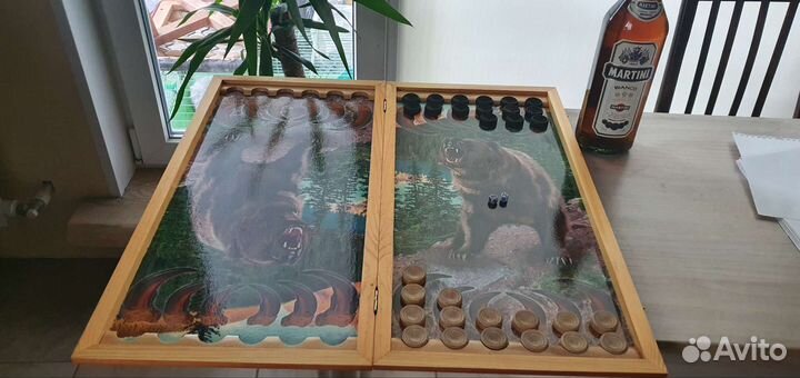 Нарды ручной работы