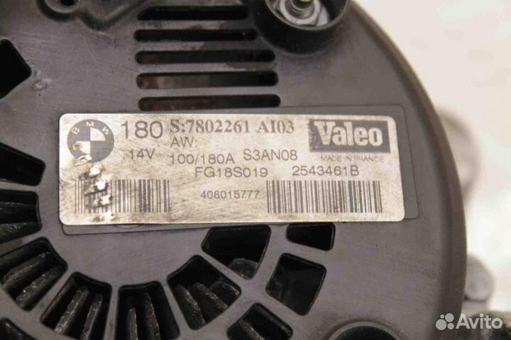 Генератор BMW X3 E83 2003-2010 Valeo 180A 2.0