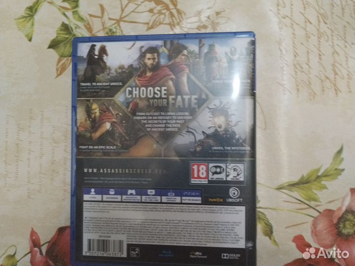 Диски на ps4 асасинс Крит одиссей