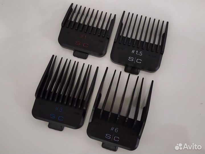 Насадки новые для gamma, wahl, jrl, babyliss и др