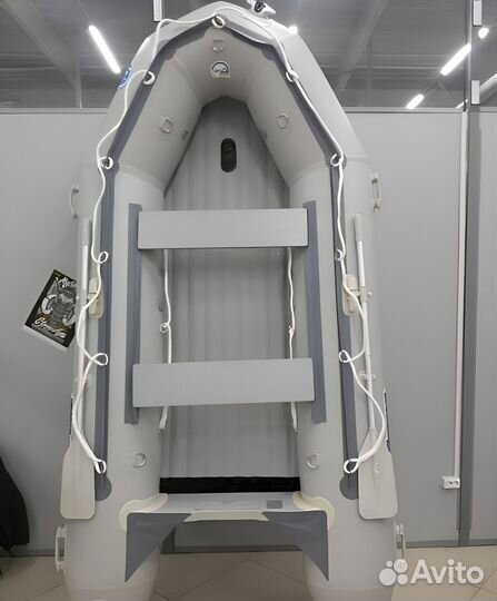 Лодка пвх Stormline Heavy Duty Air Light 360 серая