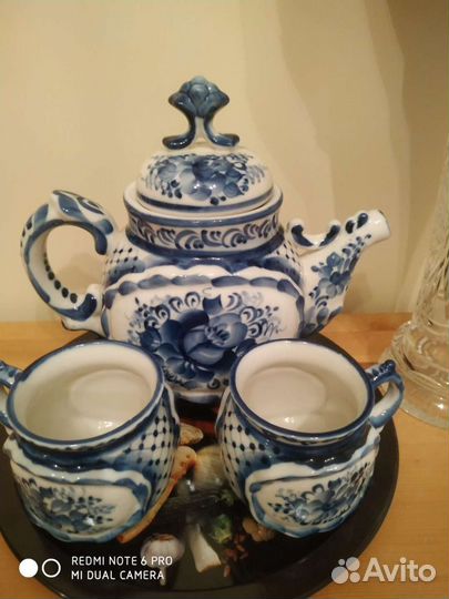 Гжель авторская работа