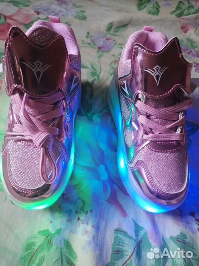 Кроссовки роликовые детские новые 31 размер
